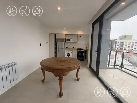 Departamento 2 ambientes con 1 baño