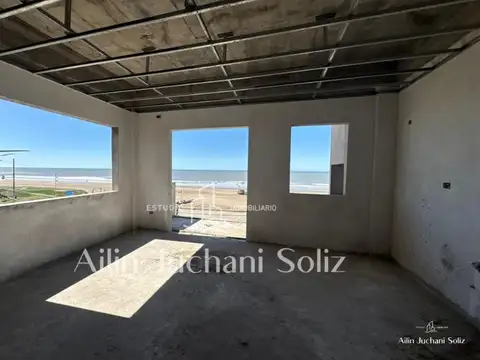 Departamento en Mar De Ajo frente al mar en construcción