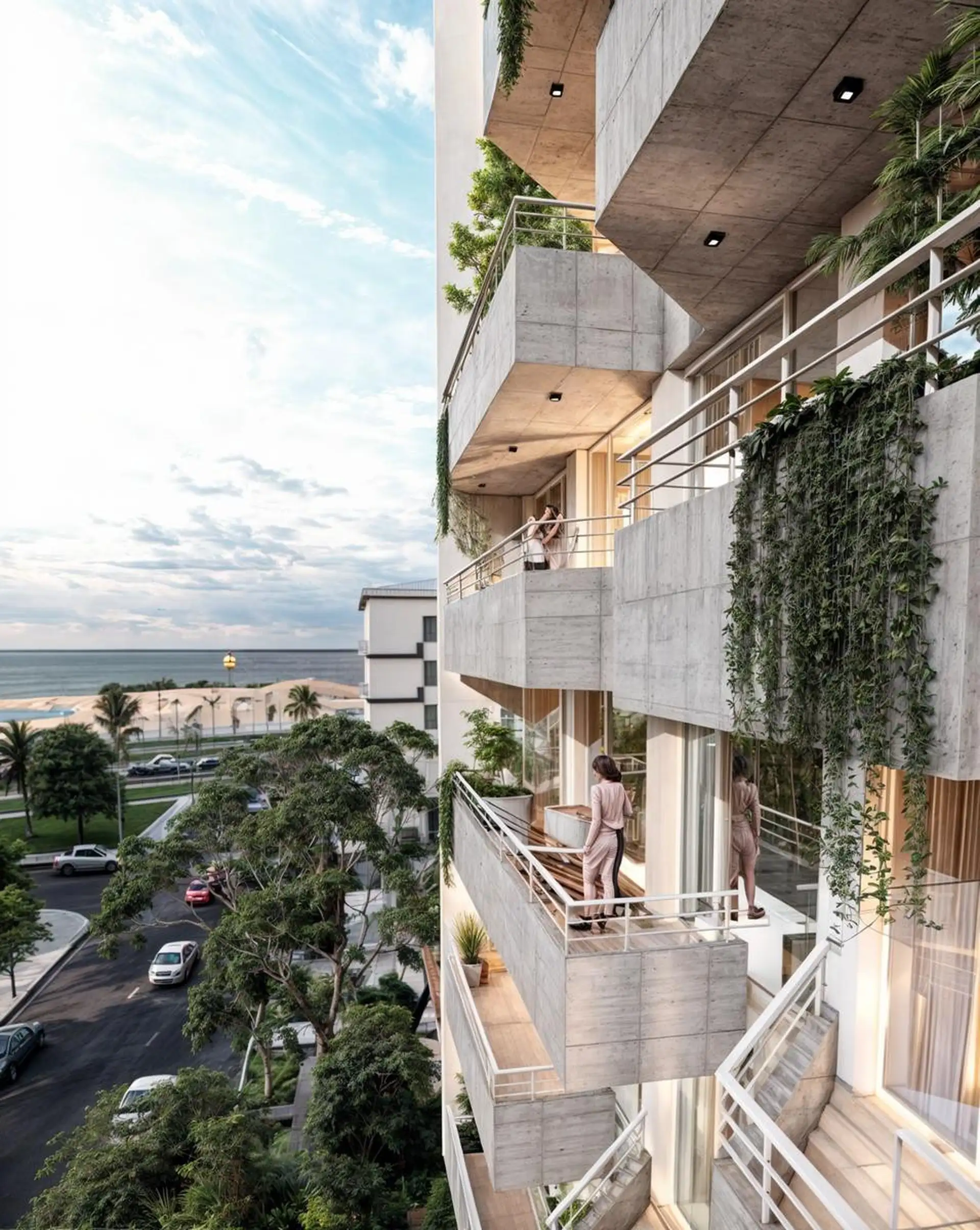 Depto 2 amb, 62m² con cochera y ascensor — La Perla Norte