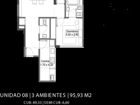 Departamento en Venta en Belgrano R, USD 381.500
