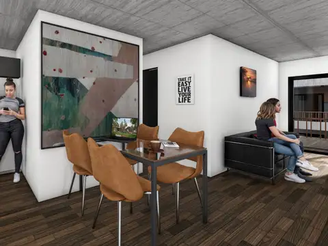 Departamento en Venta de 1 dormitorio