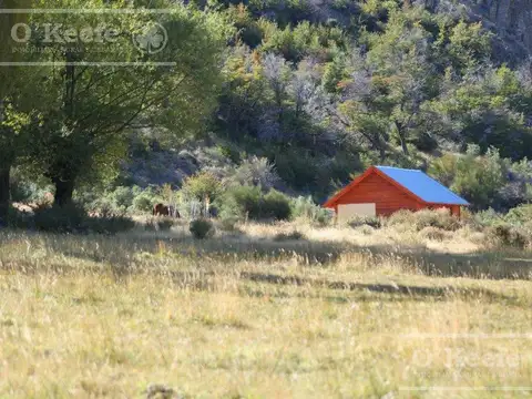 Campo en Venta  486 Has  con costa  del Alto Rio Chubut
