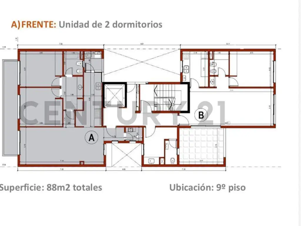 Av. 60 e/ 17 y 18 , Piso 8