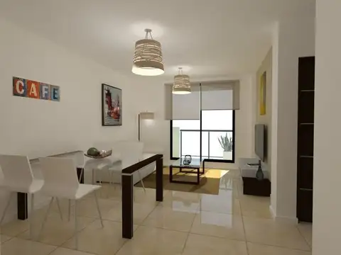 Departamento 2 ambientes con 1 baño