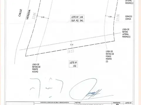 Venta lote Lomas Chico, Rumenco, Mar del Plata
