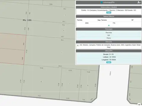 Fraccion de terreno en pleno centro