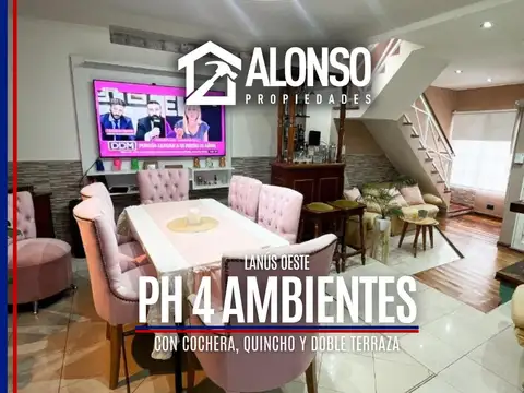 VENTA - PH 4 AMBIENTES CON QUINCHO Y TERRAZA - LANUS