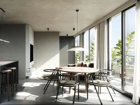 Departamento 3 ambientes con 2 baños