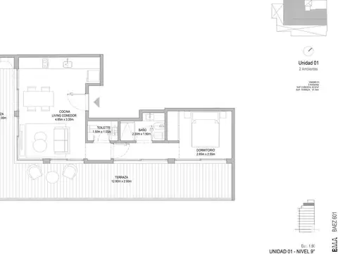 Departamento - Las Cañitas