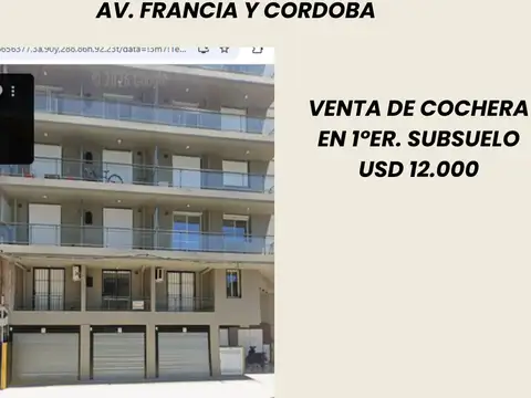 Cochera en Venta en Echesortu, Rosario