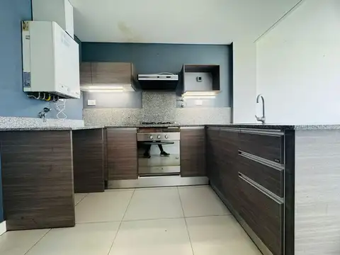 Departamento 2 ambientes con 2 baños
