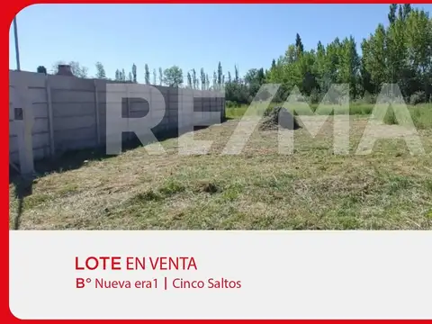 EN VENTA LOTE EN Bª NUEVA ERA 1 | CON SERVICIOS