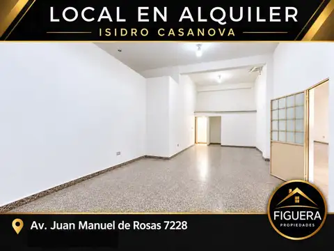 Local - Alquiler - Argentina, La Matanza - JUAN MANUEL DE ROSAS 7228