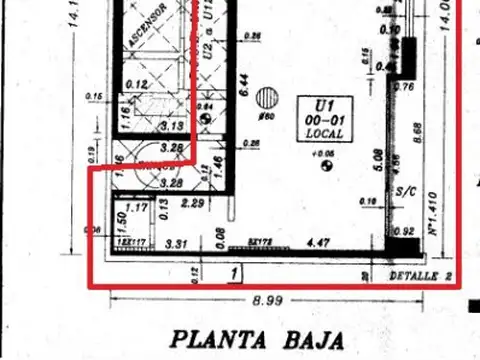 Colon 1410 , Piso 0