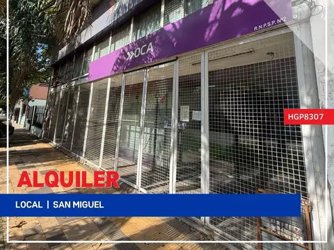Local - Alquiler - Argentina, San Miguel - Av. Ricardo Balbin 547