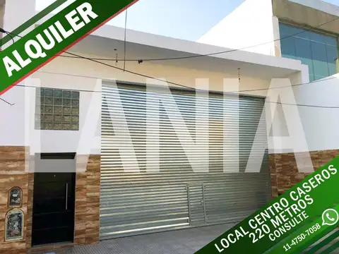 LOCAL :: 220MTS :: SOBRE AV. MITRE :: UNICO