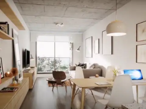 Departamento Monoambiente con 1 baño