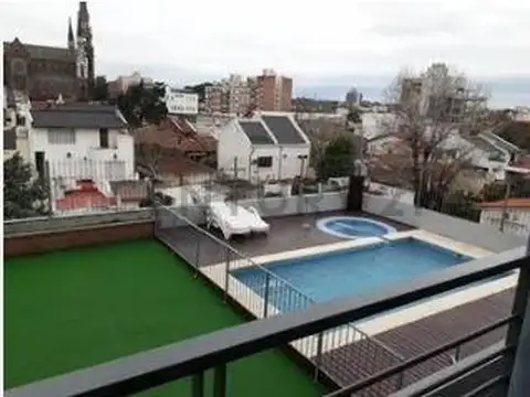 VENTA DEPARTAMENTO 2 ambientes con pileta, cochera y baulera en Santos Lugares