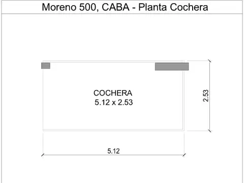 Excelente Oportunidad de cochera  Fija Cubierta en Paseo de la Cisterna