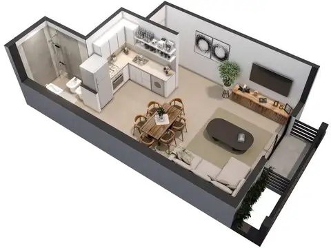 Departamento en Venta en Moron Sur, USD 47.000