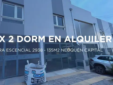 DUPLEX 2 DORMITORIOS EN ALQUILER EN TERRAZAS