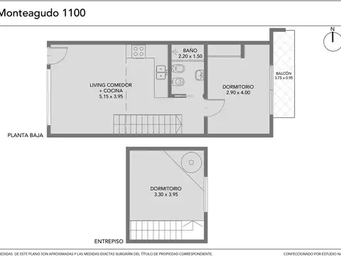 Departamento en Venta de 3 ambientes