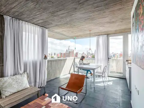 Pueyrredón y San Juan - Dpto Monoambiente Externo. 