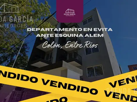 Departamento en Venta En Colon Entre Ríos.