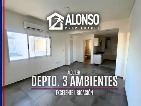 DEPARTAMENTO 3 AMBIENTES EN ALQUILER- LANUS OESTE