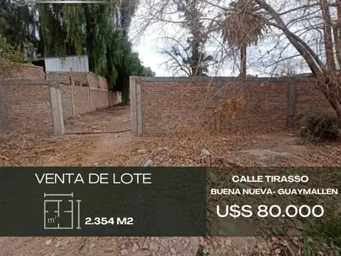 Terreno en Venta en Buena Nueva, Guaymallén