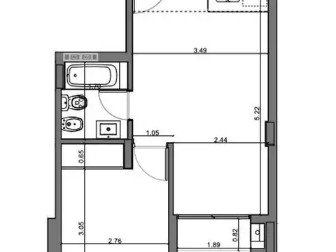 OFICINA EN CONSTRUCCION EN VENTA! 6°B