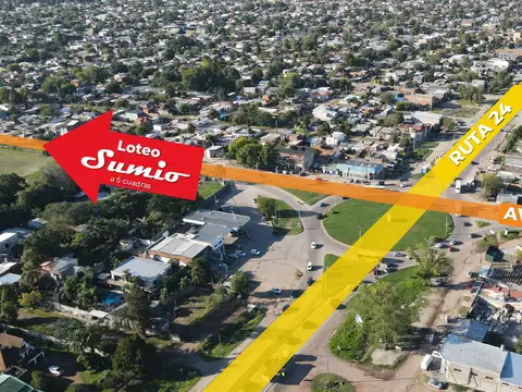 Terreno en Venta 27  mts Fondo