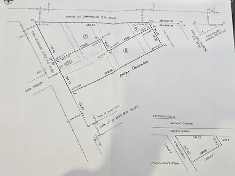 Terreno en Venta en Perez, USD 89.000