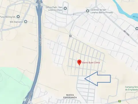 TERRENO VENTA URBANIZACION BUEN CLIMA ZONA OESTE