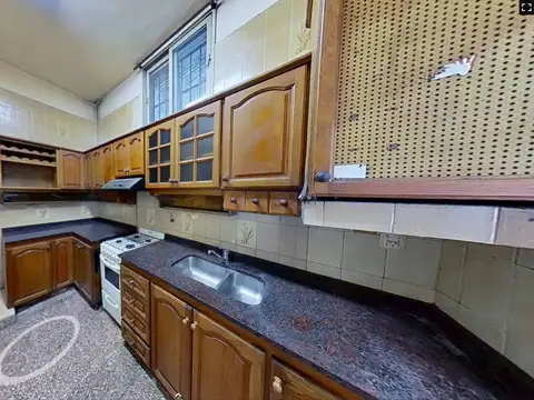 Departamento 3 ambientes con 2 baños