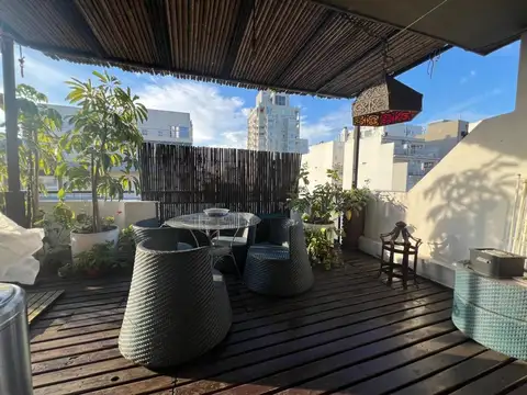 Departamento, balcón terraza y cochera