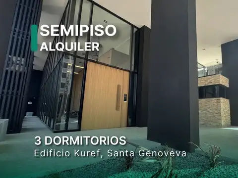 Alquiler semipiso 3 hab Kuref Santa Genoveva Nqn