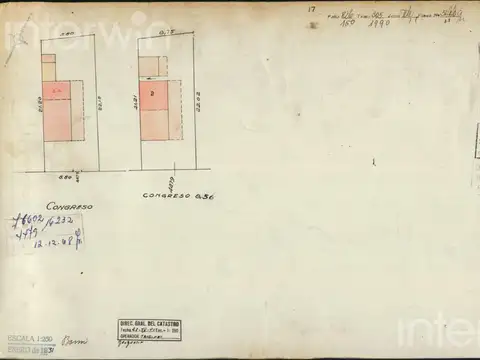 Av. Congreso 4400 E/ Lugones y Mariano Acha