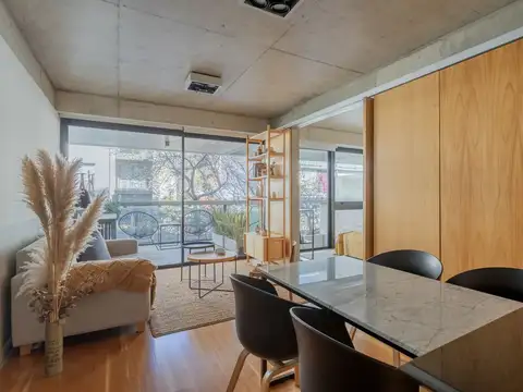 Departamento 2 ambientes con 2 baños