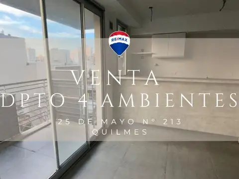 VENTA DPTO EN DUPLEX 4 AMBIENTES QUILMES CENTRO