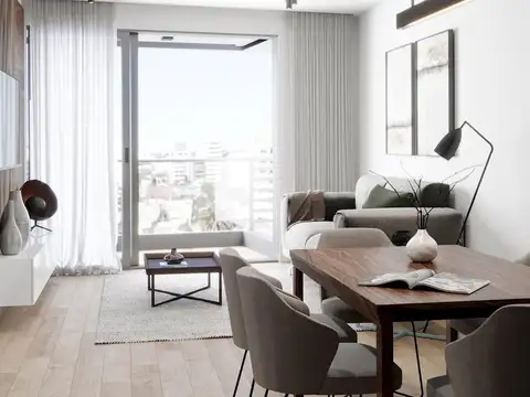 Departamento 4 ambientes con 2 baños