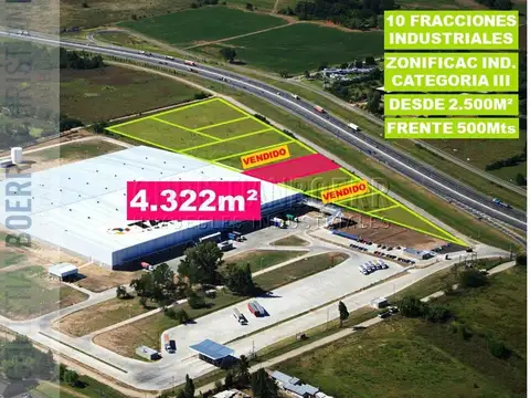 4.322M S/PANAM R PILAR KM 63 - FRACCIONES INDUSTRIALES DE 2.