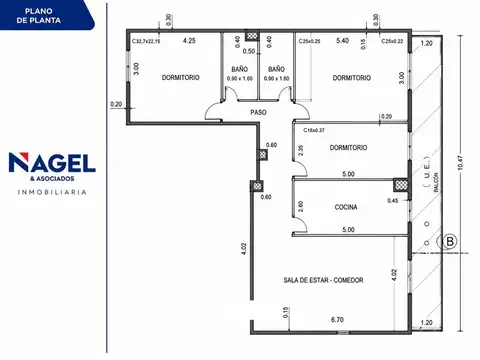 VENTA DEPARTAMENTO 3 DORMITORIOS + COCHERA +  BALCON 12 M2