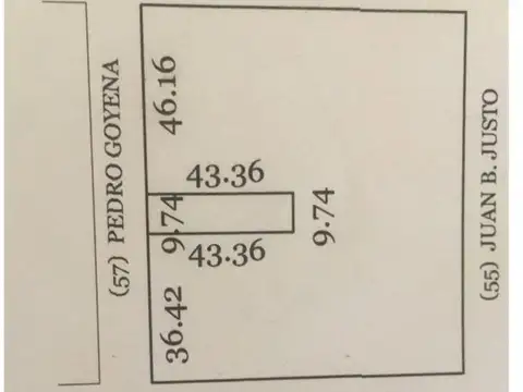 Terreno en Venta en Olivos, USD 229.000