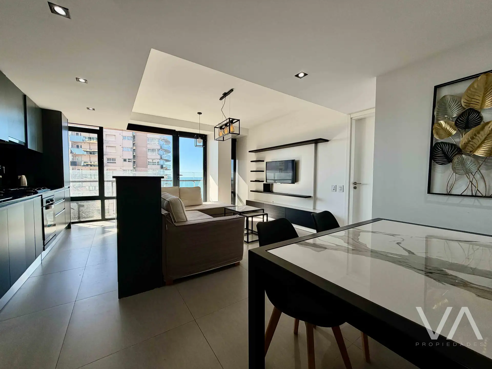 Moderno departamento 2 amb, 57m² con cochera — Playa Varese
