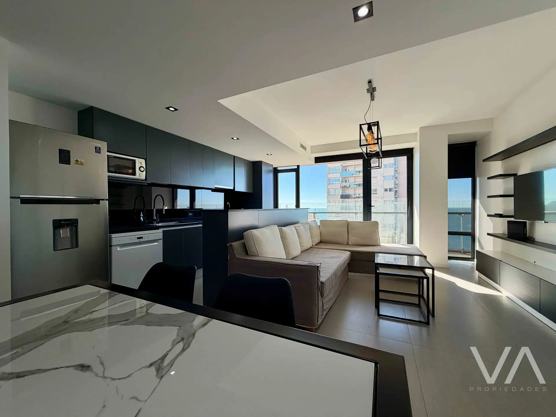 Moderno departamento 2 amb, 57m² con cochera — Playa Varese