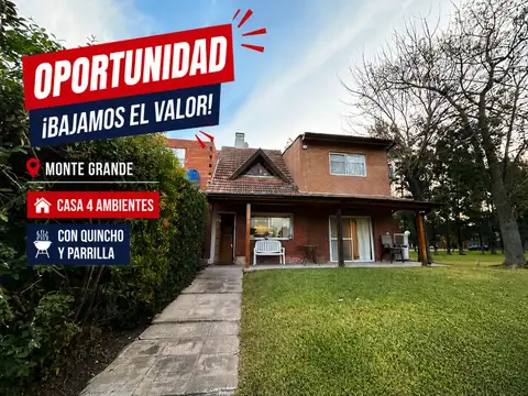 VENTA CASA 4 AMB | MONTE GRANDE