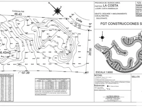 Terreno en venta - 1456 mts2 - Golf II, Costa Esmeralda