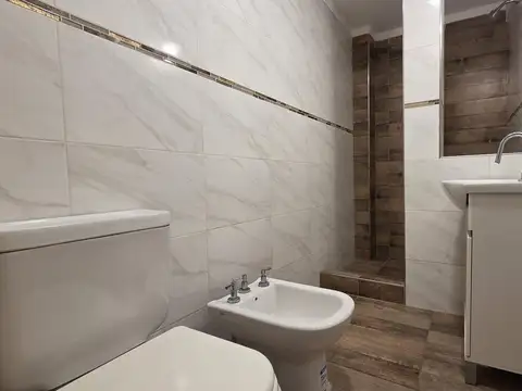 Departamento 2 ambientes con 2 baños