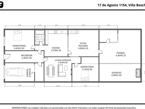 Casa en Venta de 2 dormitorios